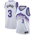 Yuxns U.Jazz #3 Keyonte George White Swingman Stitched Jerseys - Association Edition