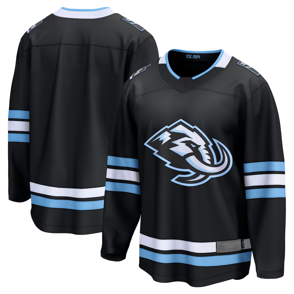 Yuxns U.Mammoth Black Home Breakaway Jerseys