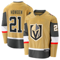 Yuxns VG.Knights #21 Brett Howden Gold Home Premier Breakaway Player Jerseys