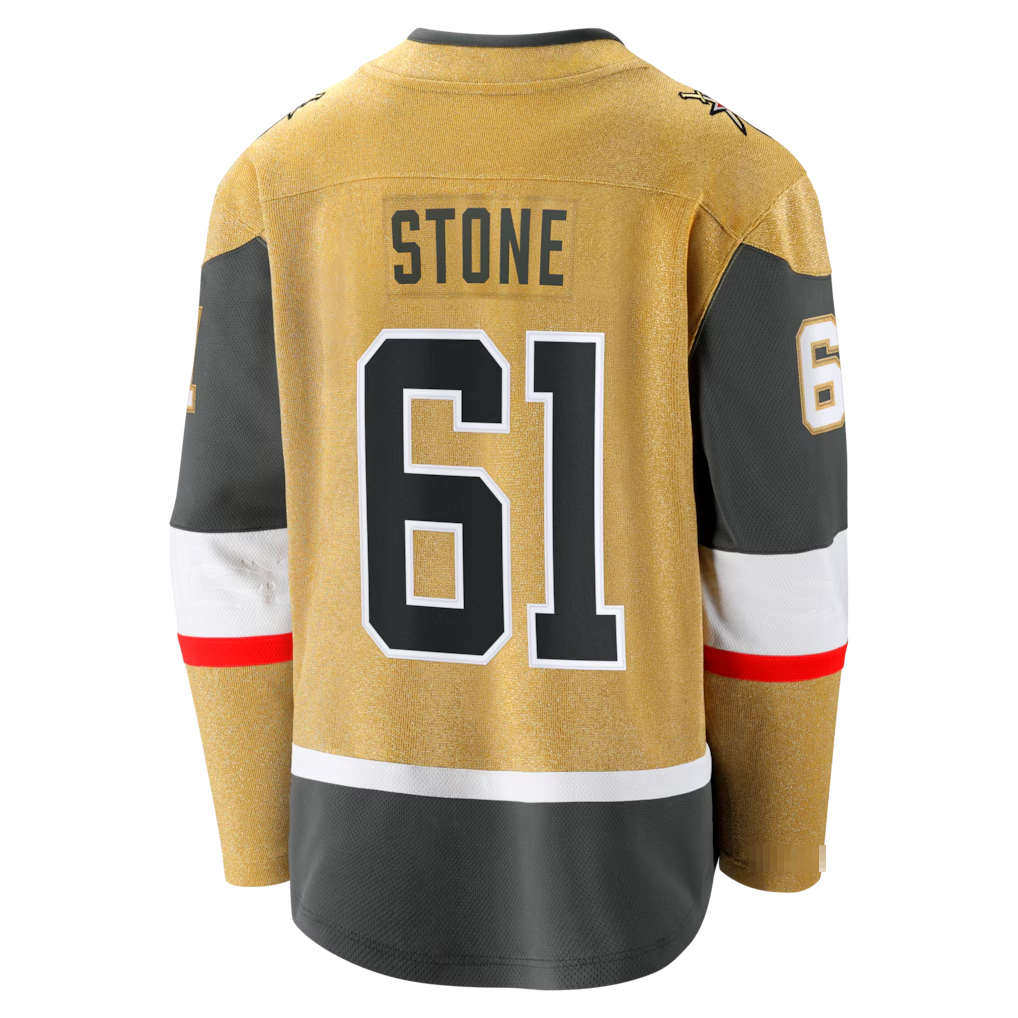 Yuxns VG.Knights #61 Mark Stone Gold 2026 Stanley Cup Final Breakaway Jerseys