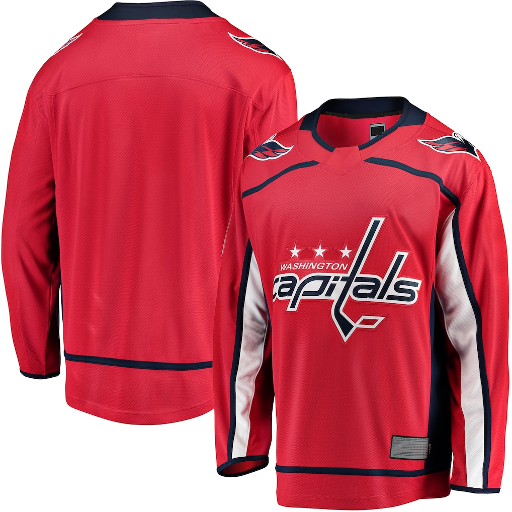 Yuxns W.Capitals Red Breakaway Home Jerseys