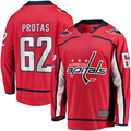 Yuxns W.Capitals #62 llya Protas Red Home Breakaway Jerseys