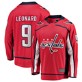 Yuxns W.Capitals #9 Ryan Leonard Red Home Breakaway Jerseys