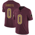 Yuxns W.Commanders #0 Mike Sainristil Player Burgundy Alternate Vapor Untouchable Limited  Stitched Jerseys