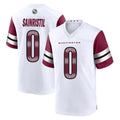 Yuxns W.Commanders #0 Mike Sainristil Player White Game Home Stitched Jerseys