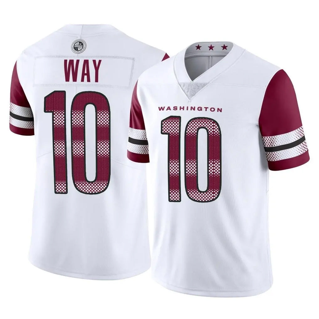 Yuxns W.Commanders #10 Tress Way Player White Limited Vapor Home Game Stitched Jerseys