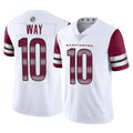 Yuxns W.Commanders #10 Tress Way Player White Limited Vapor Home Game Stitched Jerseys