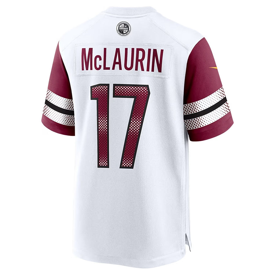 Yuxns W.Commanders #17 Terry McLaurin Player WHITE Game Stitched Jerseys
