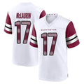 Yuxns W.Commanders #17 Terry Mclaurin Player White Game Home Stitched Jerseys