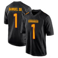 Yuxns W.Commanders #1 Deebo Samuel Sr Player Black Fashion Game Football Jerseys