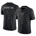 Yuxns W.Commanders #1 Deebo Samuel Sr Player Black RFLCTV Limited Football Jerseys