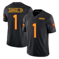 Yuxns W.Commanders #1 Deebo Samuel Sr Player Black Vapor F.U.S.E. Limited Football Jerseys