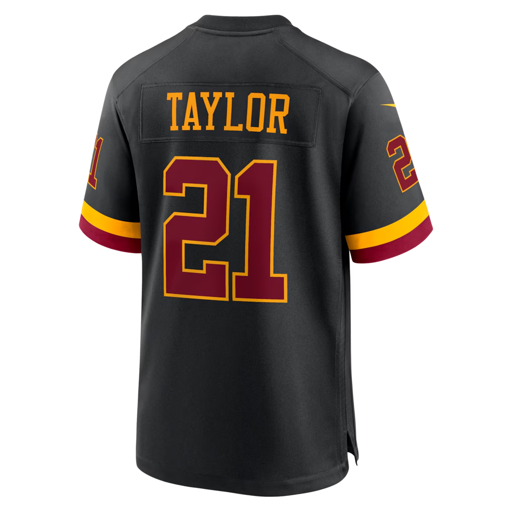 Yuxns W.Commanders #21 Sean Taylor Black Hail Raiser Alternate Retired Player Game Stitched Jerseys