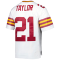Yuxns W.Commanders #21 Sean Taylor Mitchell & Ness White Legacy Replica Puhic Game Stitched Jerseys