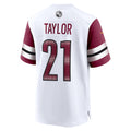 Yuxns W.Commanders #21 Sean Taylor Player White Home Game Stitched Jerseys