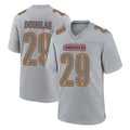 Yuxns W.Commanders #29 Rasul Douglas Player Gray Atmosphere Fashion Home Game Stitched Jerseys