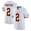 Yuxns W.Commanders #2 Amik Robertson Player White Limited Vapor Untouchable Home Game Stitched Jerseys