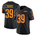 Yuxns W.Commanders #39 Jeremy Reaves Player Black Limited Vapor F.U.S.E. Home Game Stitched Jerseys