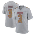 Yuxns W.Commanders #3 Stefon Diggs Player Gray Atmosphere Fashion Home Game Stitched Jerseys
