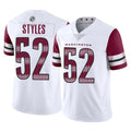 Yuxns W.Commanders #52 Sonny Styles Player White Limited Vapor Home Game Stitched Jerseys