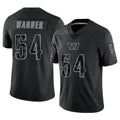 Yuxns W.Commanders #54 Bobby Wagner Player Black RFLCTV Limited Stitched Jerseys