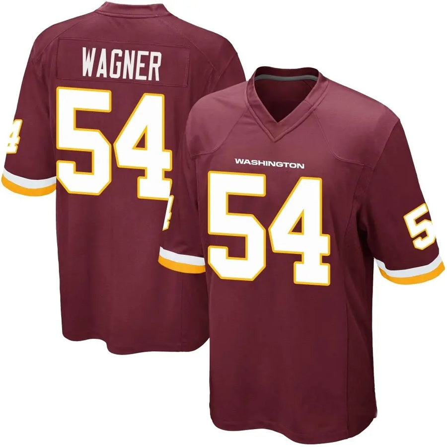 Yuxns W.Commanders #54 Bobby Wagner Player Burgundy Game Stitched Jerseys