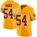Yuxns W.Commanders #54 Bobby Wagner Player Limited Gold Color Rush Stitched Jerseys