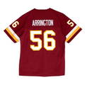 Yuxns W.Commanders #56 LaVar Arrington Mitchell & Ness Burgundy 2001 Legacy Throwback Replica Puhic Game Stitched Jerseys
