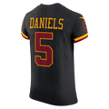 Yuxns W.Commanders #5 Jayden Daniels Black Alternate Vapor F.U.S.E. Elite Stitched Jerseys