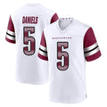 Yuxns W.Commanders #5 Jayden Daniels Player White Game Home Stitched Jerseys