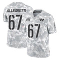 Yuxns W.Commanders #67 Nick Allegretti Player Arctic Camo Limited Salute To Service Home Game Stitched Jerseys