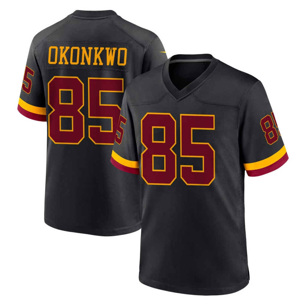Yuxns W.Commanders #85 Chig Okonkwo Player Black Limited Home Game Stitched Jerseys
