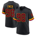 Yuxns W.Commanders #98 Odafe Oweh Player Black Limited Home Game Stitched Jerseys