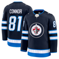Yuxns W.Jets #81 Kyle Connor Navy Home Premium Jerseys